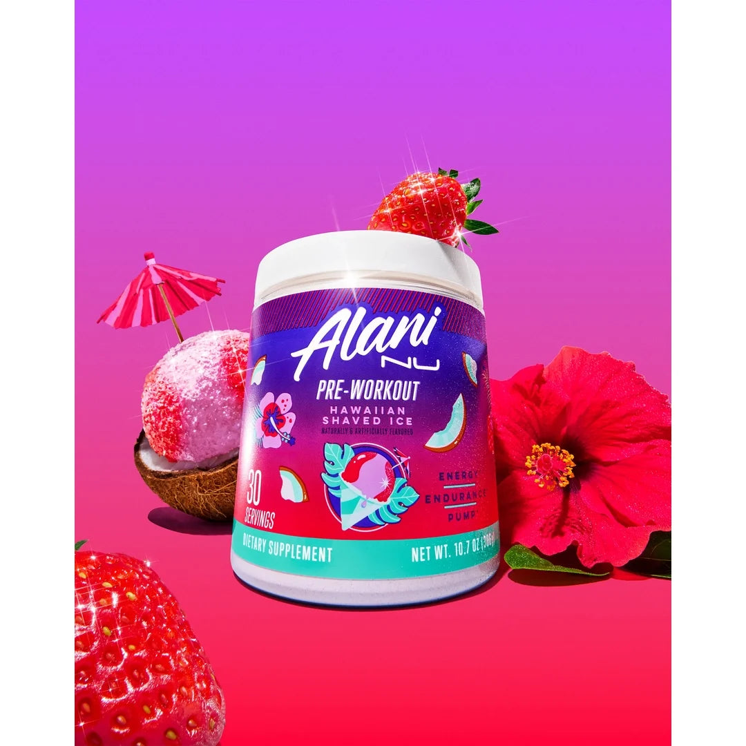 Alani Nu, Pre-Workout, Hawaiian Shaved Ice, 10.7 oz (306 g)