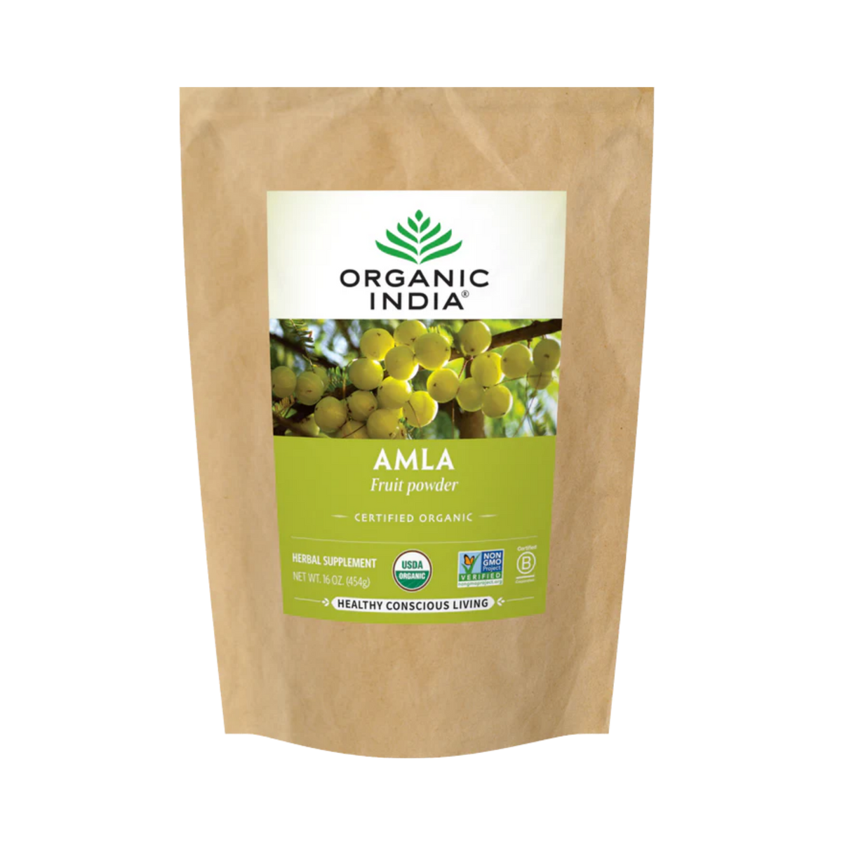 Organic India, Amla Fruit Powder, 16 Oz
