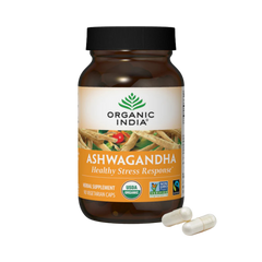 Organic India, Ashwagandha, 800 Mg, 90 Vegetarian Caps