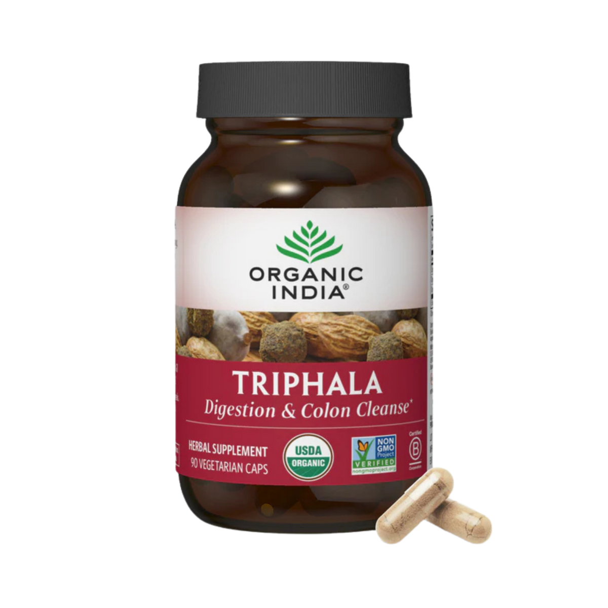 Organic India, Triphala, 90 Vegetarian Caps