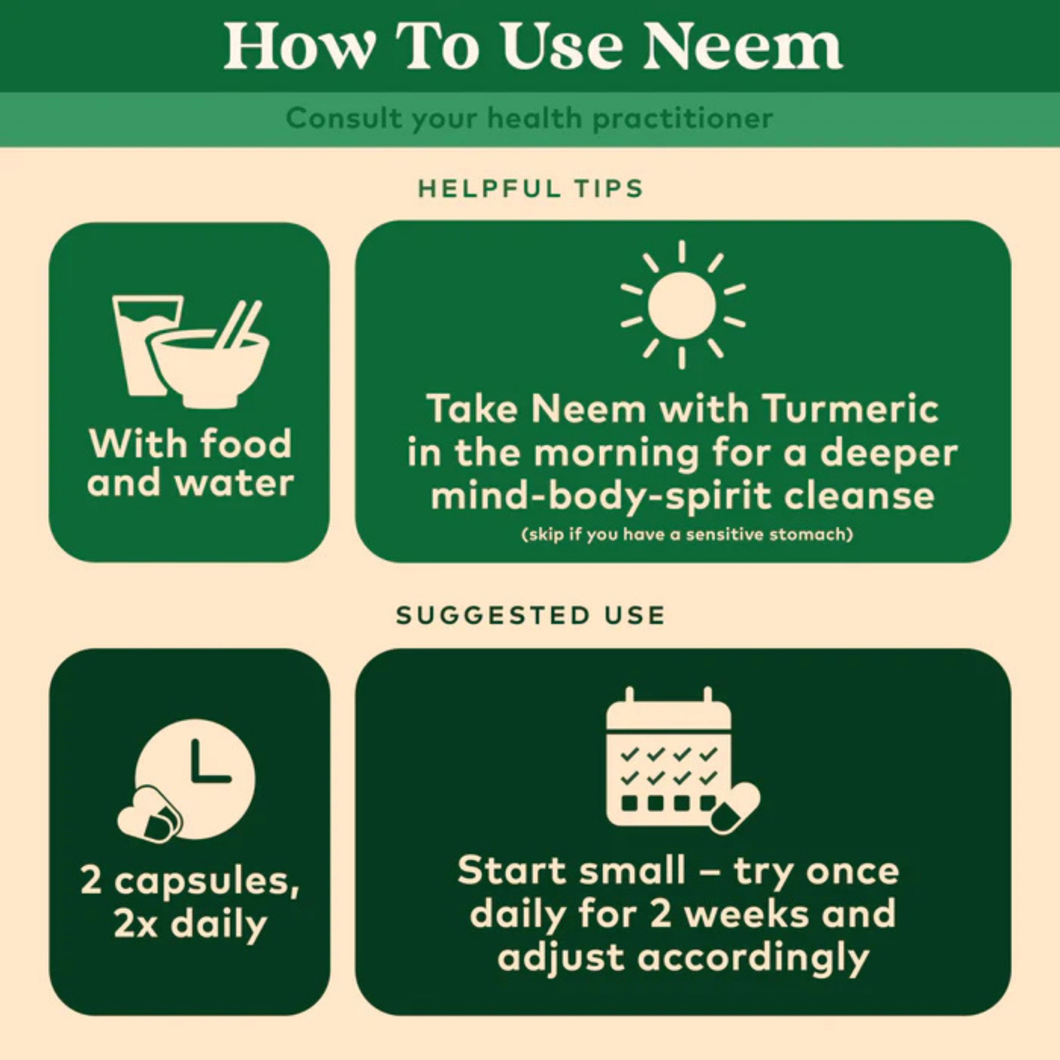 Organic India, Neem, 90 Vegetarian Caps