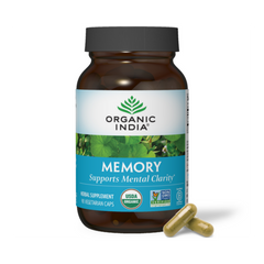 Organic India, Memory, 90 Vegetarian Caps