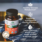 Organic India, Sugar Balance, Healthy Glucose Metabolism, 90 Veg Caps