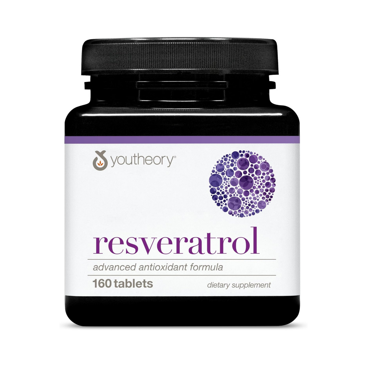 Youtheory, Resveratrol Advanced Antioxidant Formula,  160 Tablets