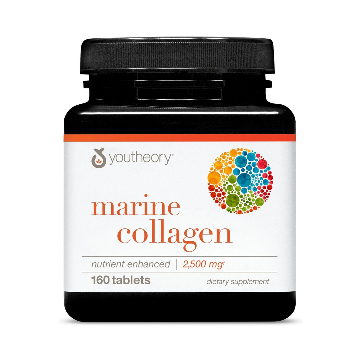 Youtheory, Marine Collagen, 2500 Mg, 160 Tablets