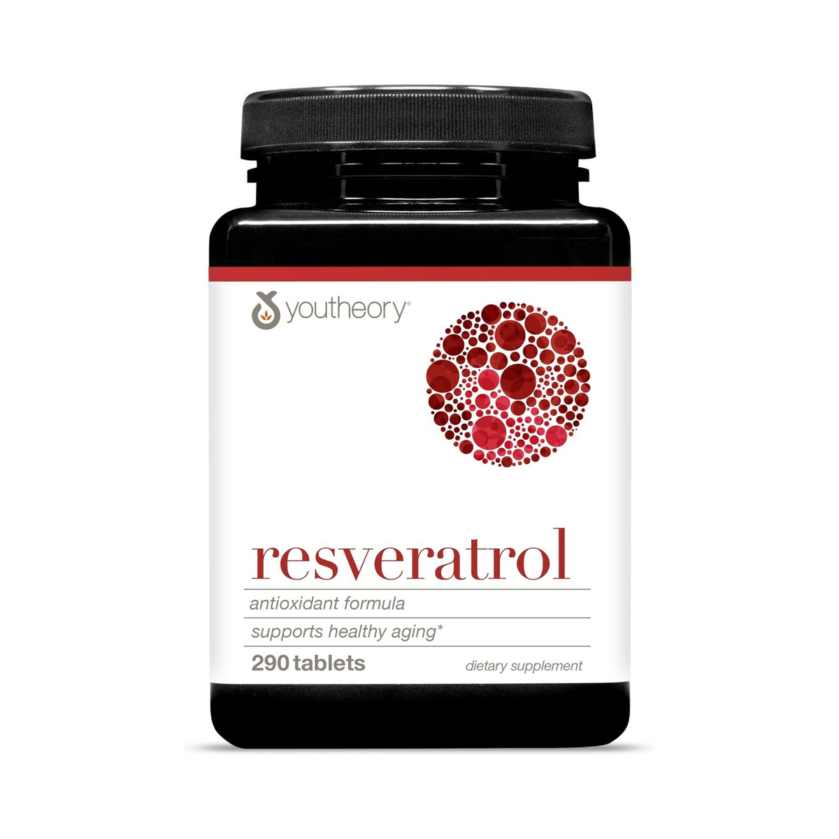 Youtheory, Resveratrol Advanced Antioxidant Formula,  290 Tablets