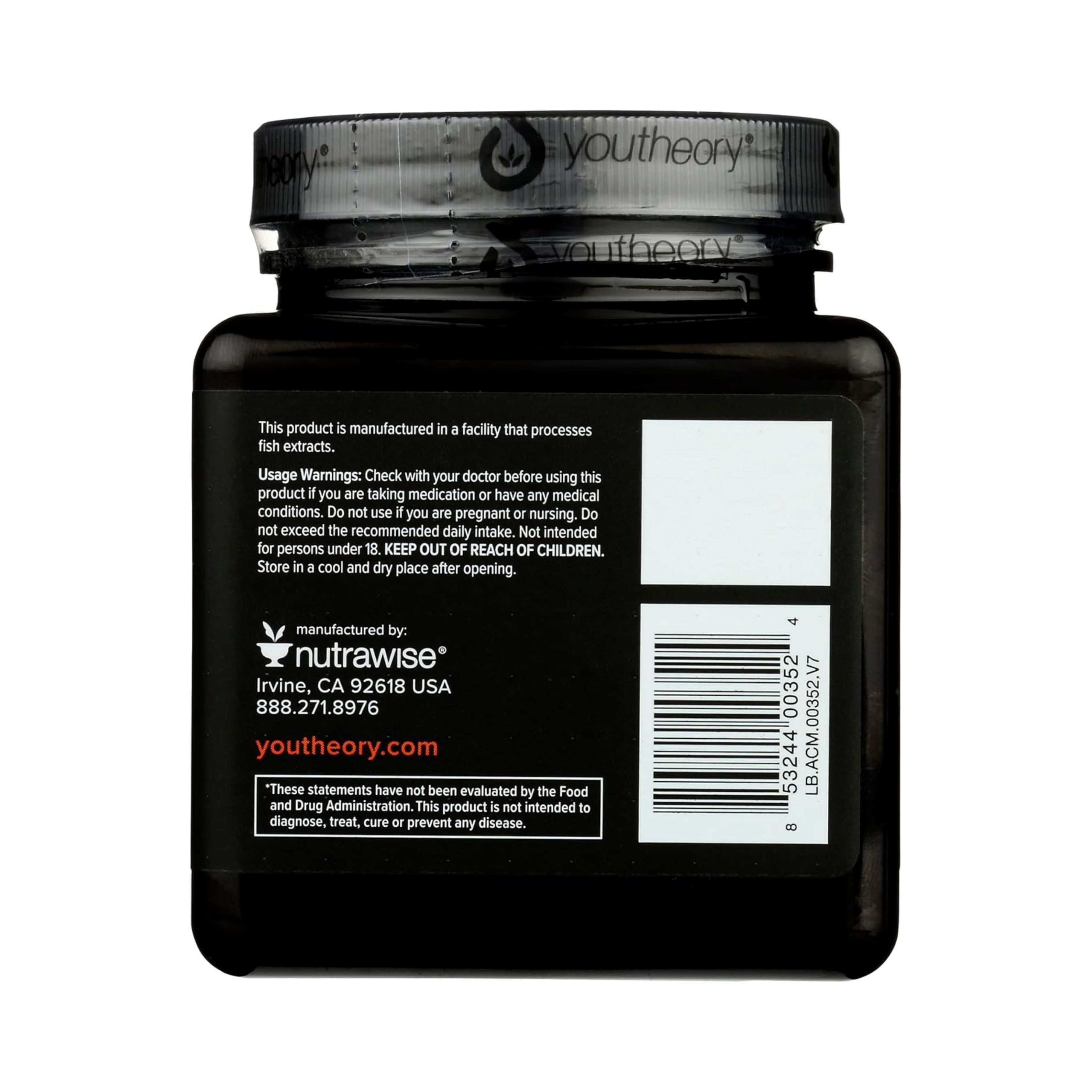 Youtheory, Collagen, for Men, 160 Tablets