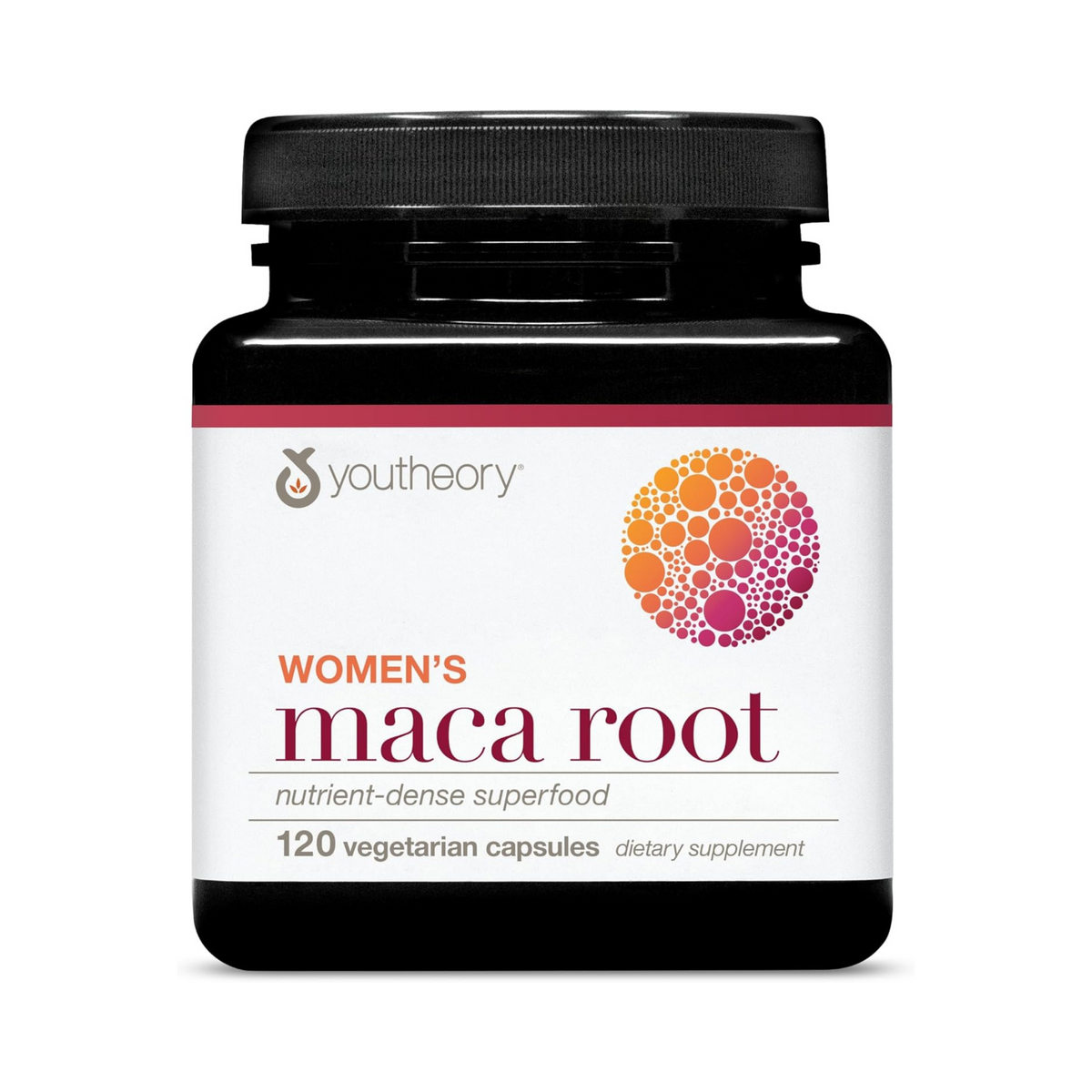 Youtheory, Women's Maca Root, Nutrient - Dense Superfood, 120 Vegetarian Capsules