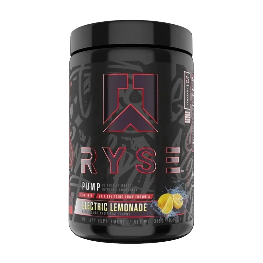 RYSE, Blackout Stim Free Pump Powder Food Supplement, Unflavored, 7.9 OZ