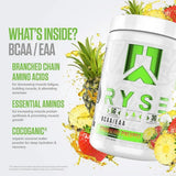 RYSE, BCAA/EAA, Strawberry Pineapple, 13 oz (369 g)