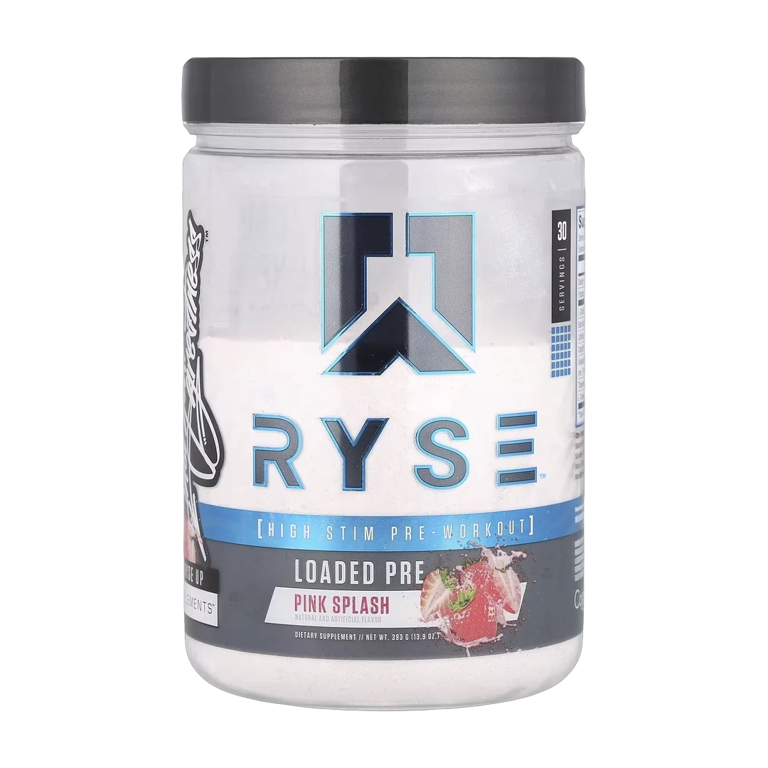 RYSE, Loaded Pre, High Stim Pre-Workout, Pink Splash, 13.9 oz (393 g)