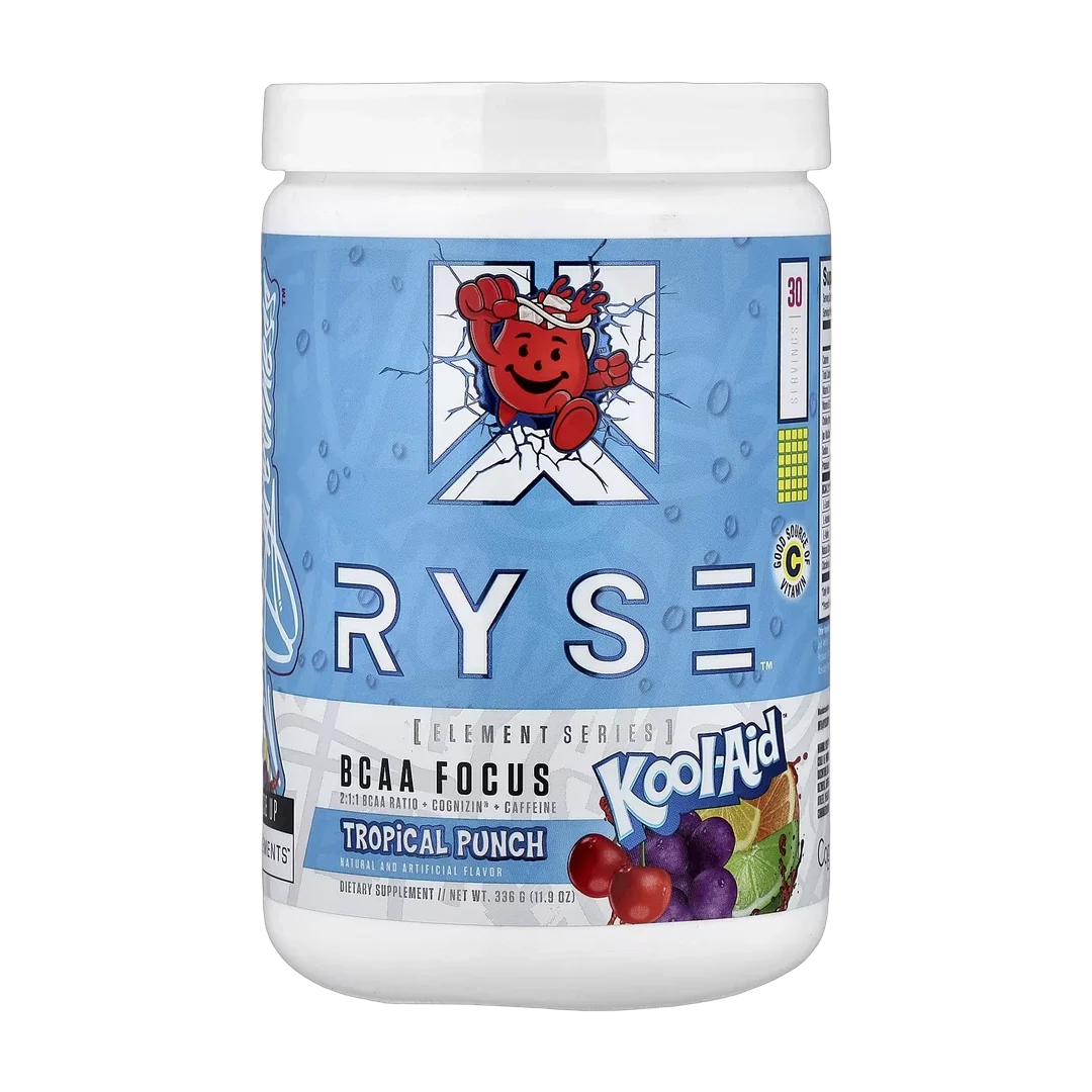 RYSE, Element Series, BCAA Focus, Kool-Aid™, Tropical Punch, 11.9 oz (336 g)