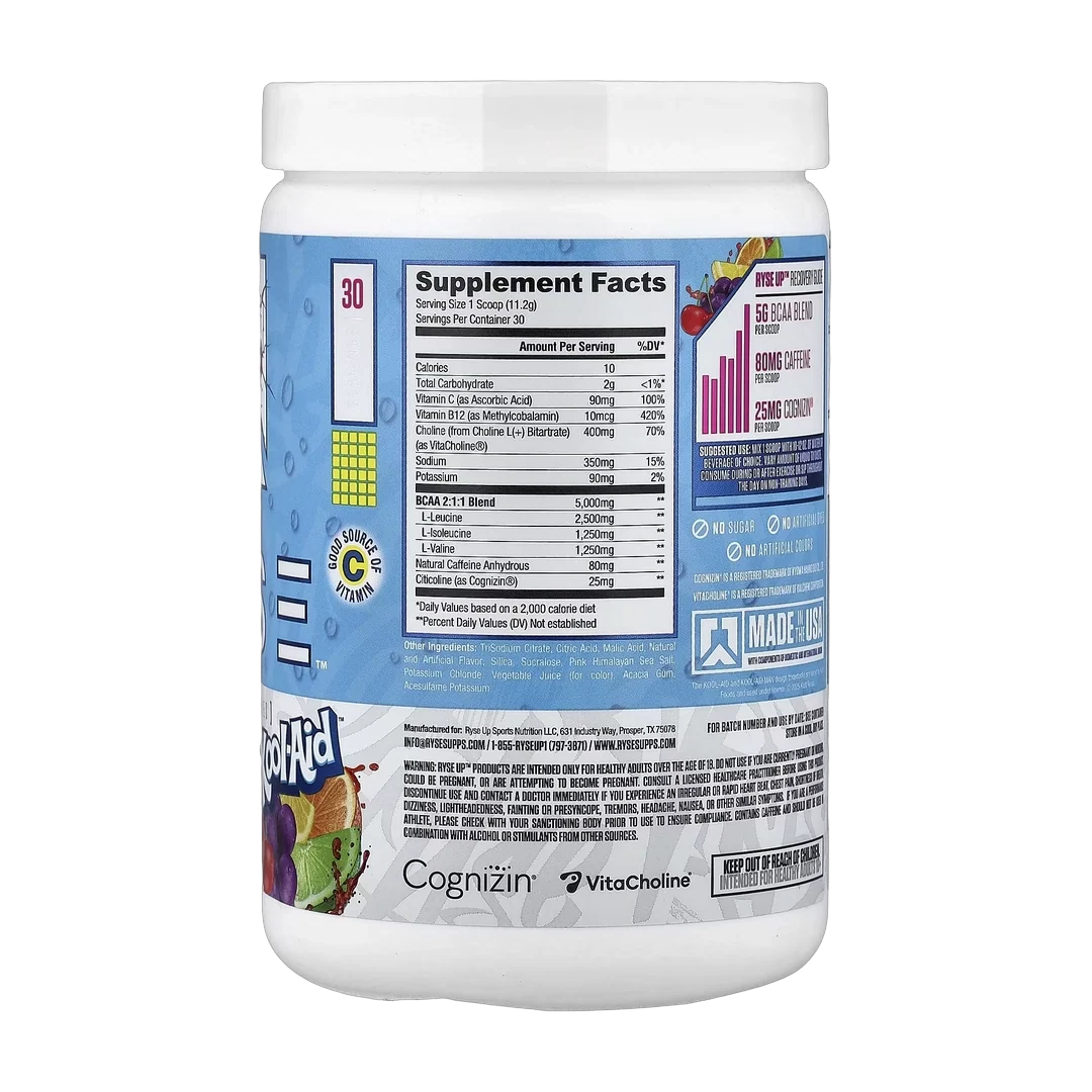 RYSE, Element Series, BCAA Focus, Kool-Aid™, Tropical Punch, 11.9 oz (336 g)