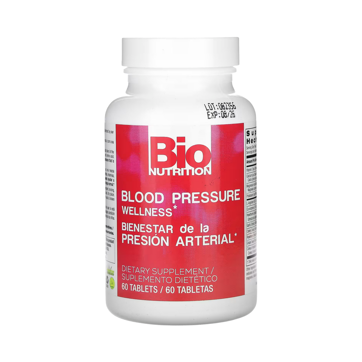 Bio Nutrition, Blood Pressure Wellness, 60 Tablets
