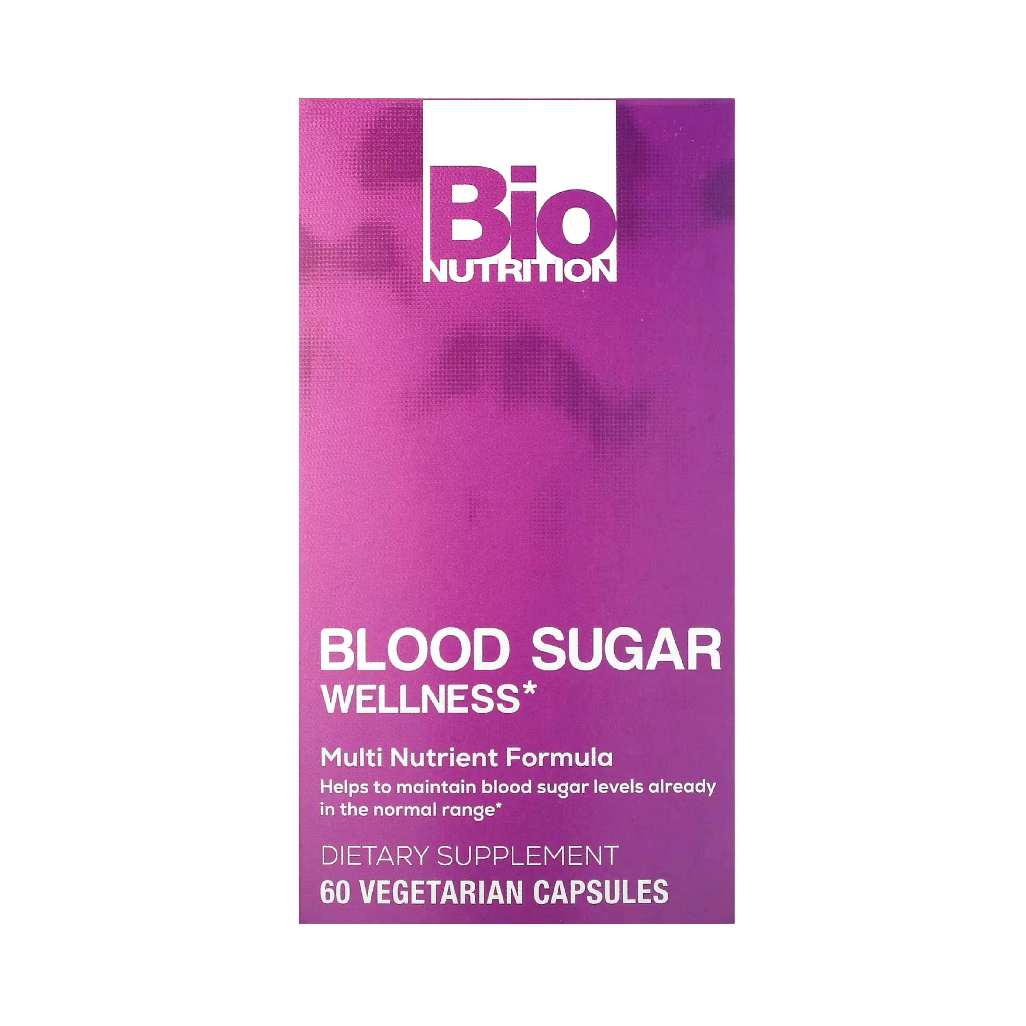 Bio Nutrition, Blood Sugar Wellness, 60 Vegetarian Capsules