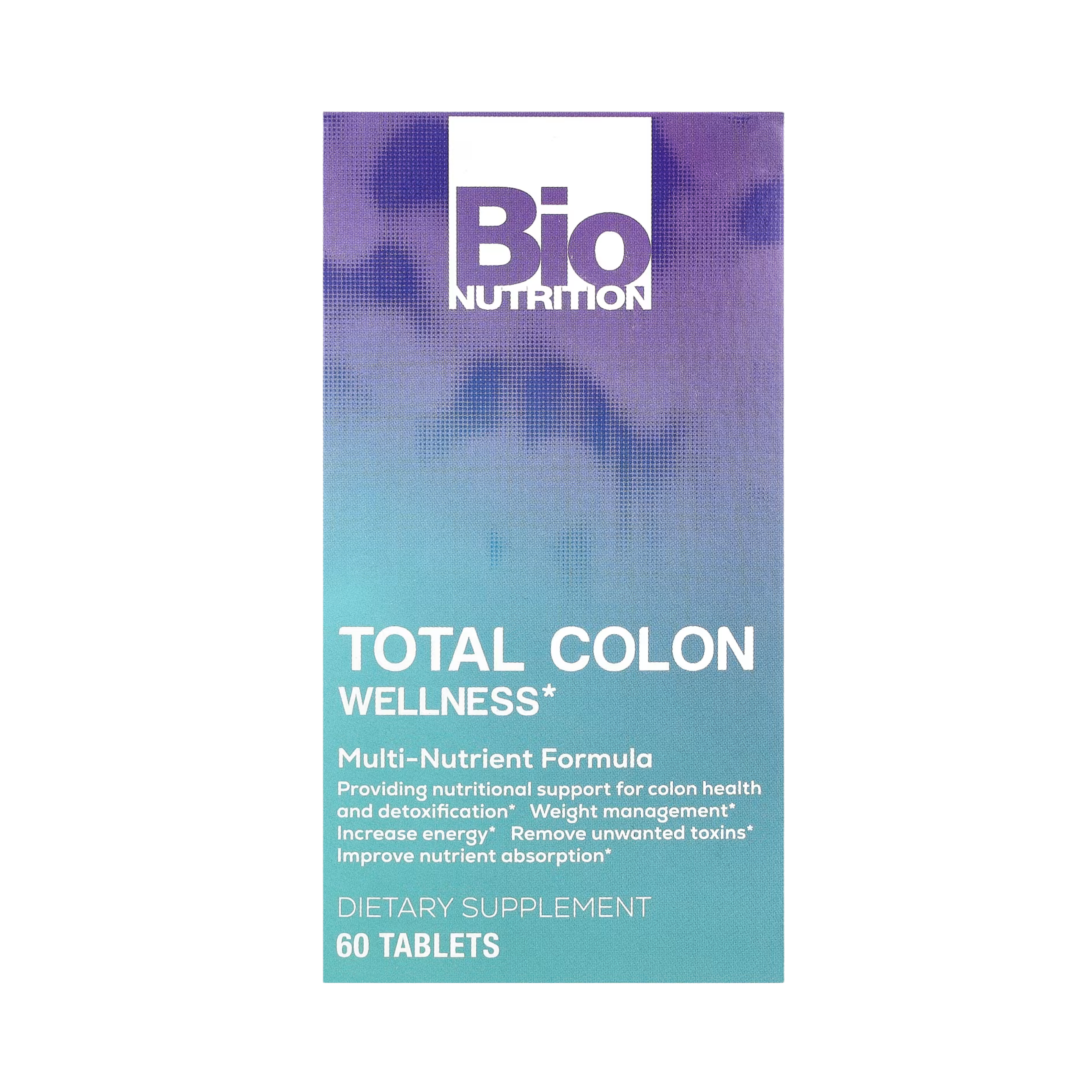 Bio Nutrition, Total Colon Wellness, 60 Tablets