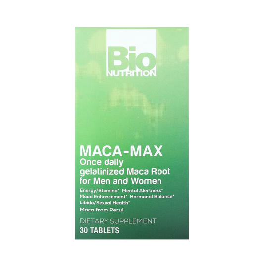 Bio Nutrition, Maca-Max, For Men and Women, 1,000 Mg, 30 Tablets