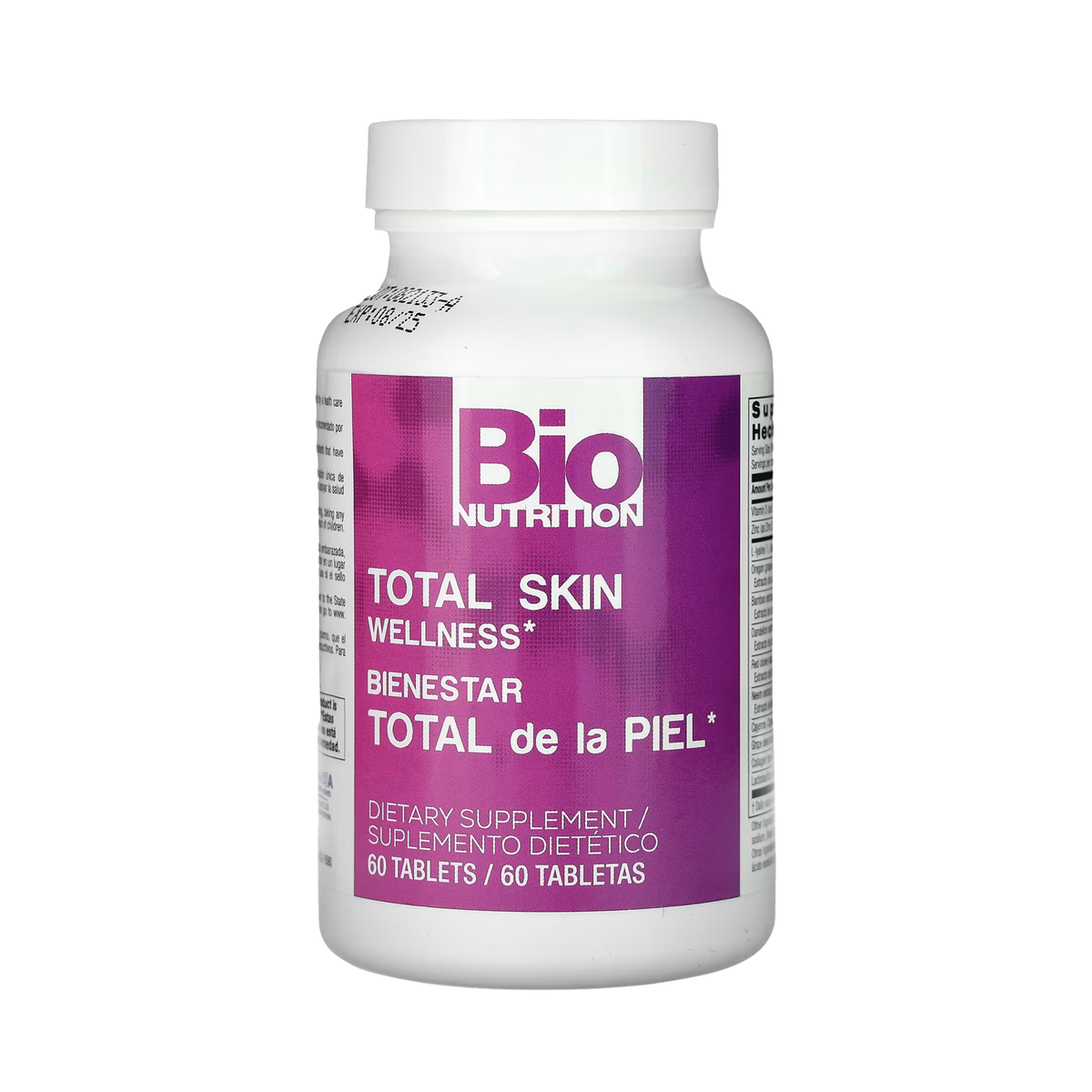 Bio Nutrition, Total Skin Wellness, 60 Tablets