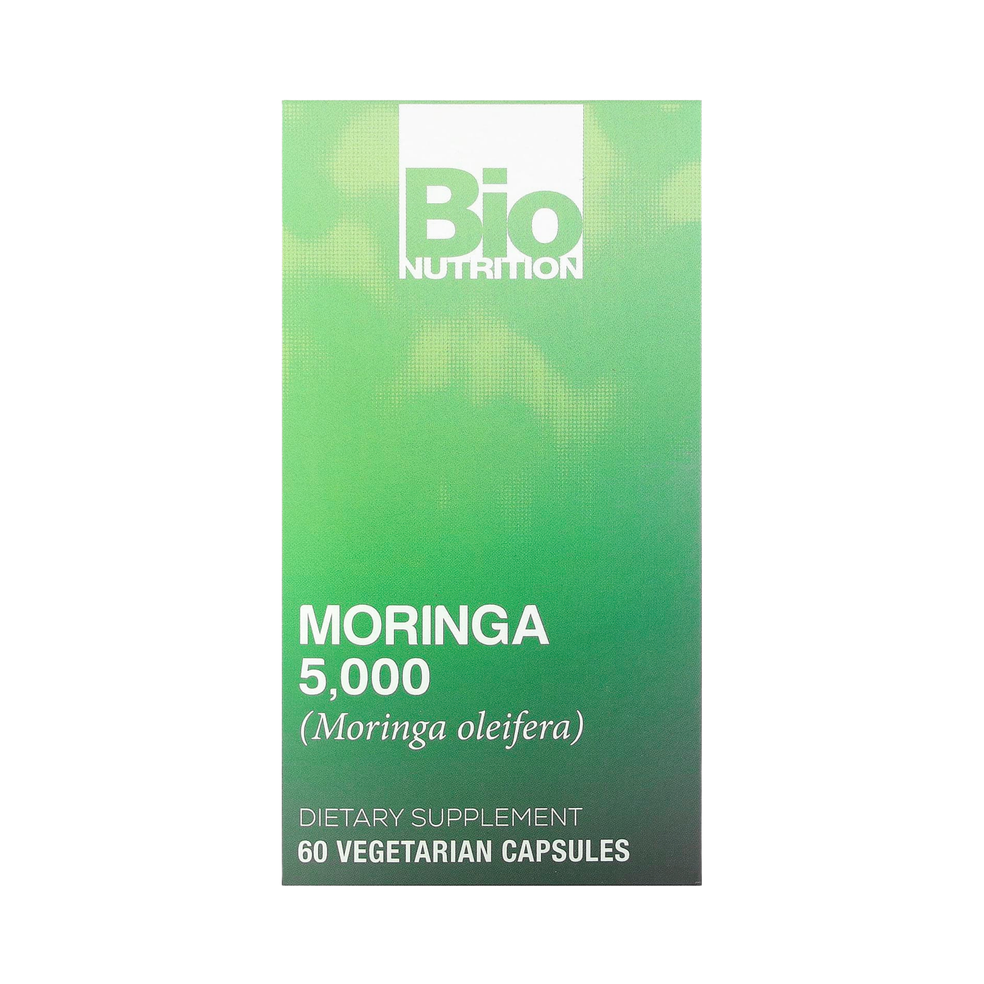 Bio Nutrition, Moringa, 5,000 Mg, 60 Vegetarian Capsules