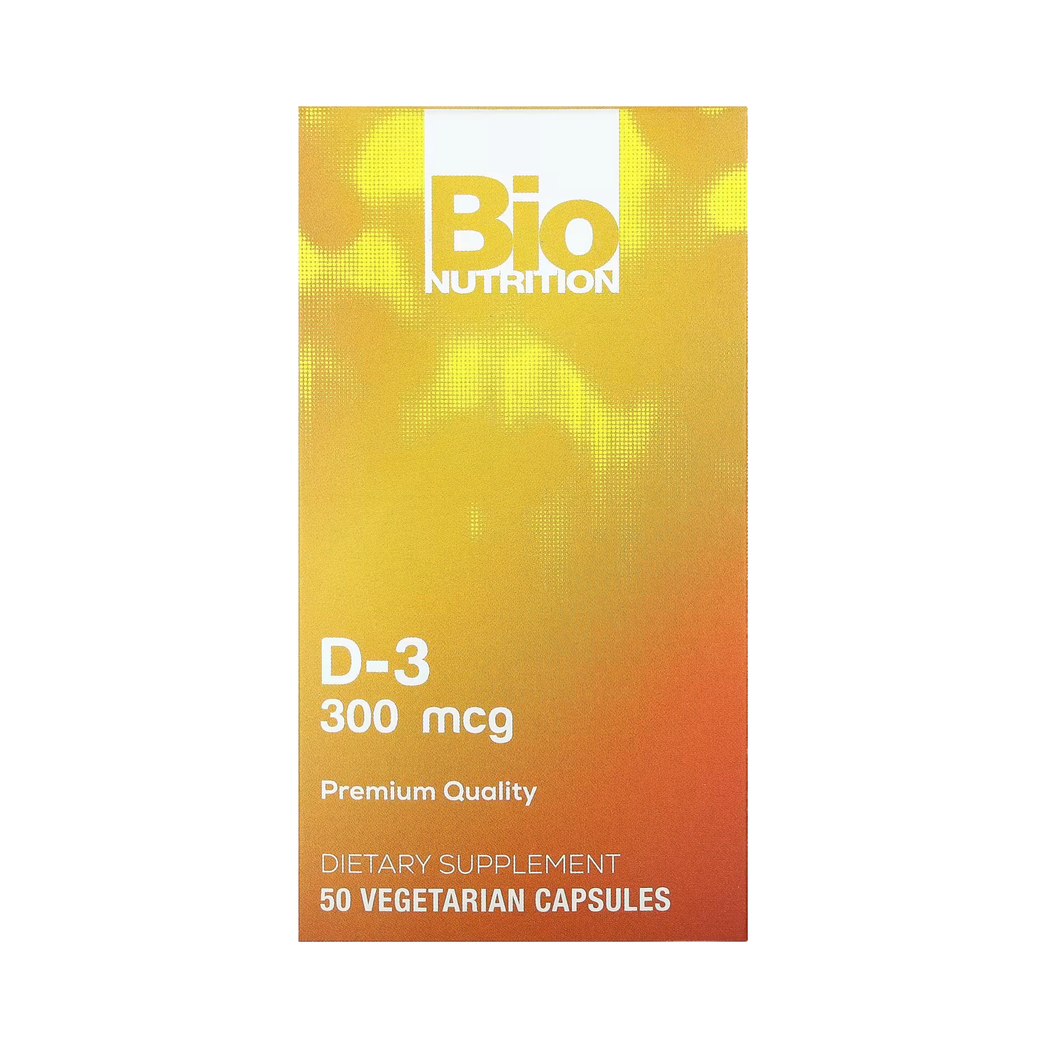 Bio Nutrition, D-3, 300 Mcg, 50 Vegetarian Capsules