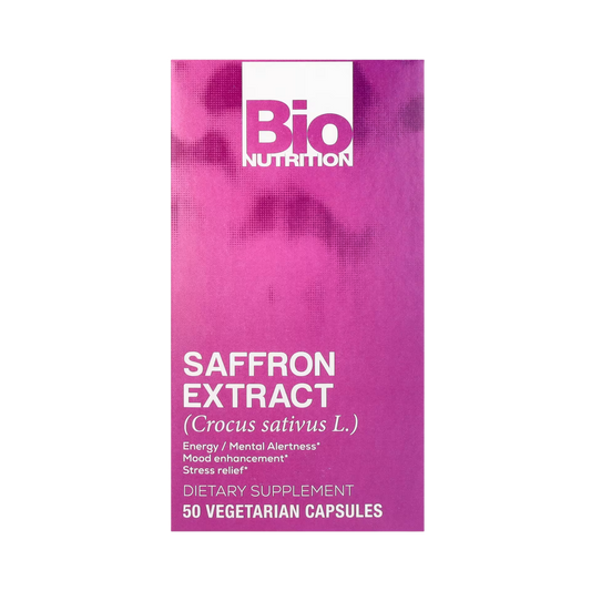 Bio Nutrition, Saffron Extract, 88.5 Mg, 50 Vegetarian Capsules