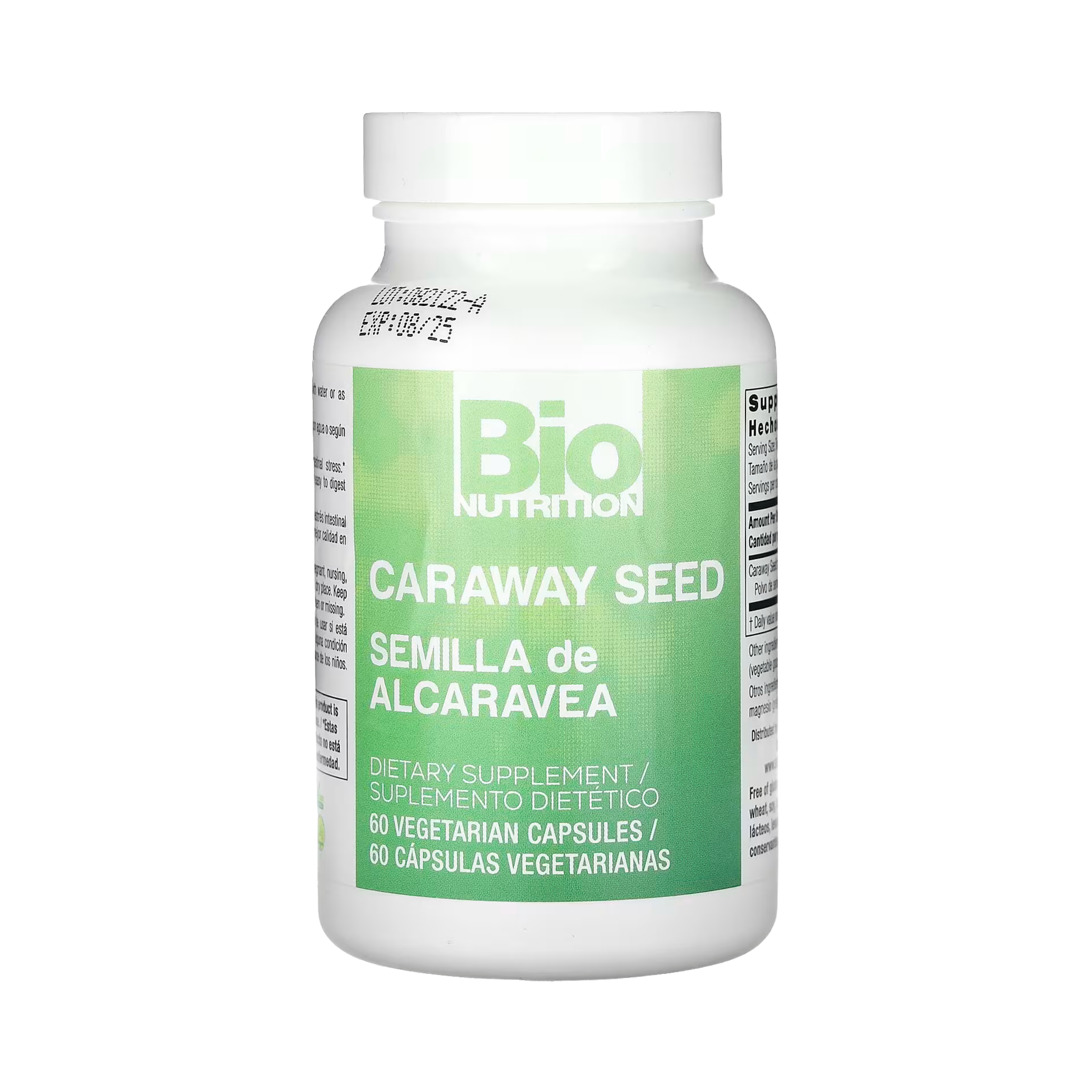 Bio Nutrition, Caraway Seed, 60 Vegetarian Capsules