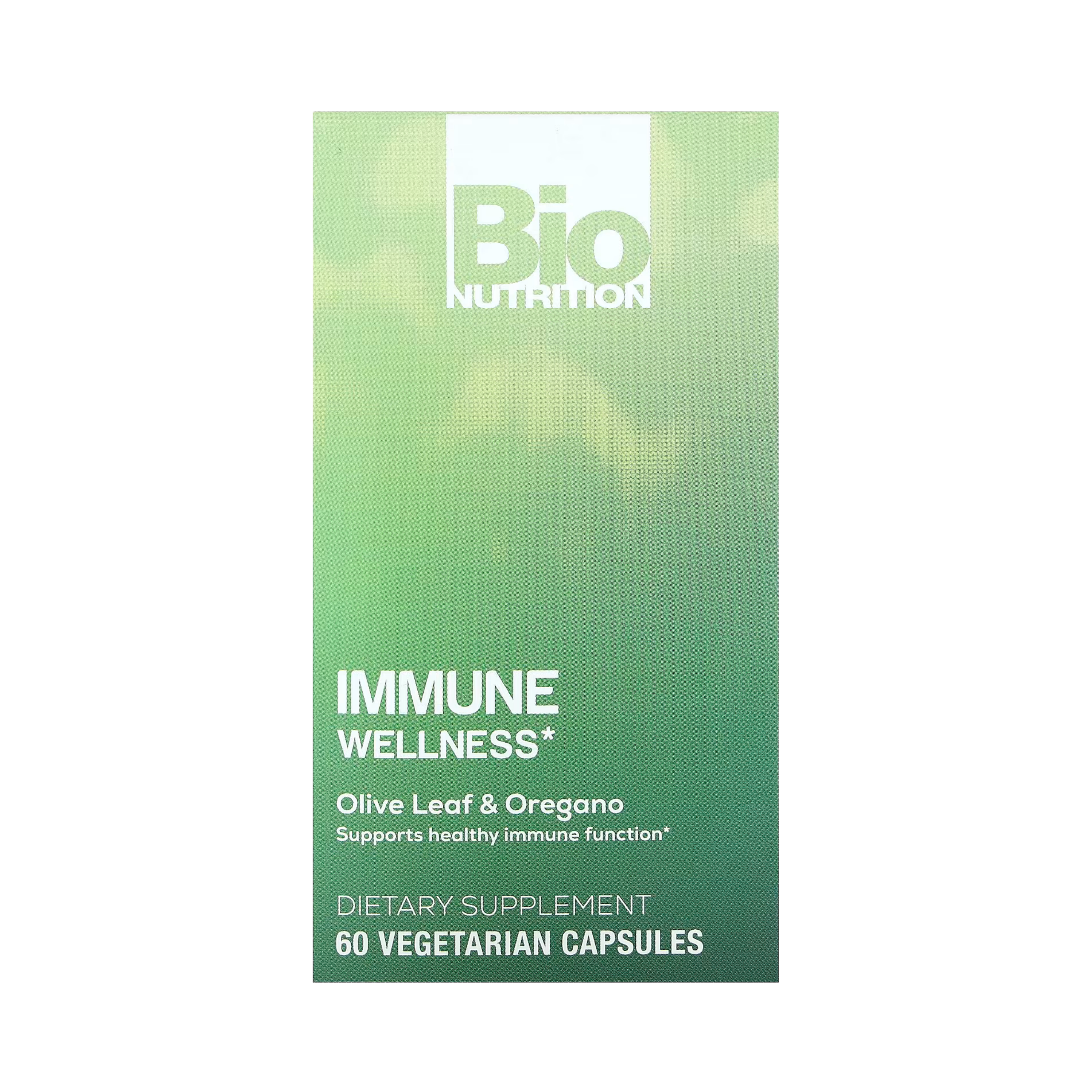 Bio Nutrition, Immune Wellness, Olive Leaf & Oregano, 60 Vegetarian Capsules