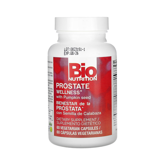 Bio Nutrition, Prostate Wellness With Pumpkin Seed Extract, 60 Vegetarian Capsules