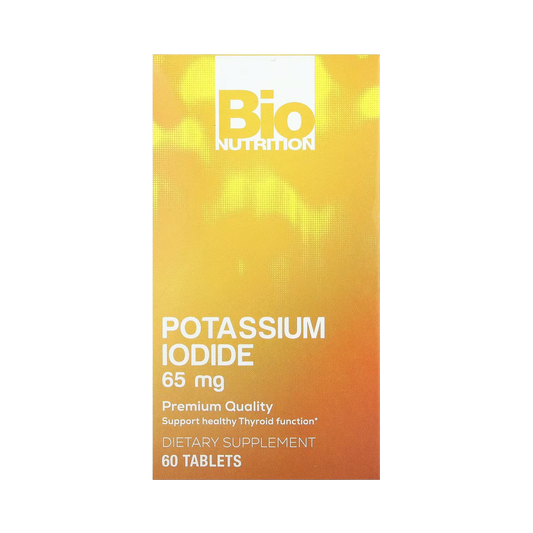 Bio Nutrition, Potassium Iodide, 65 Mg, 60 Tablets