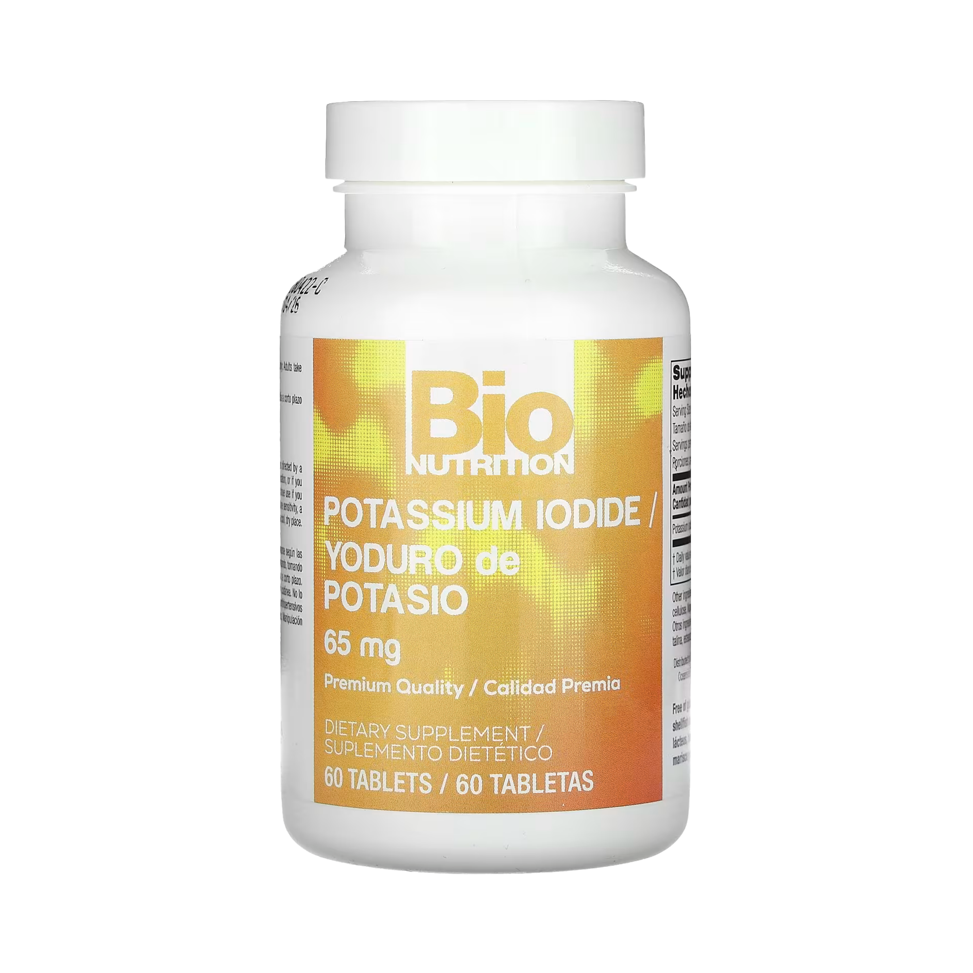 Bio Nutrition, Potassium Iodide, 65 Mg, 60 Tablets