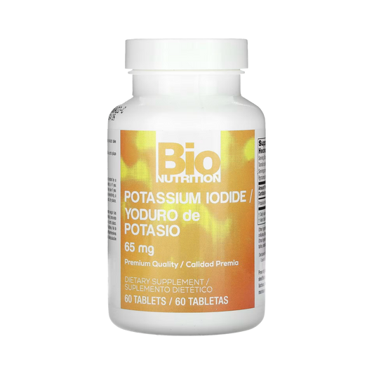 Bio Nutrition, Potassium Iodide, 65 Mg, 60 Tablets