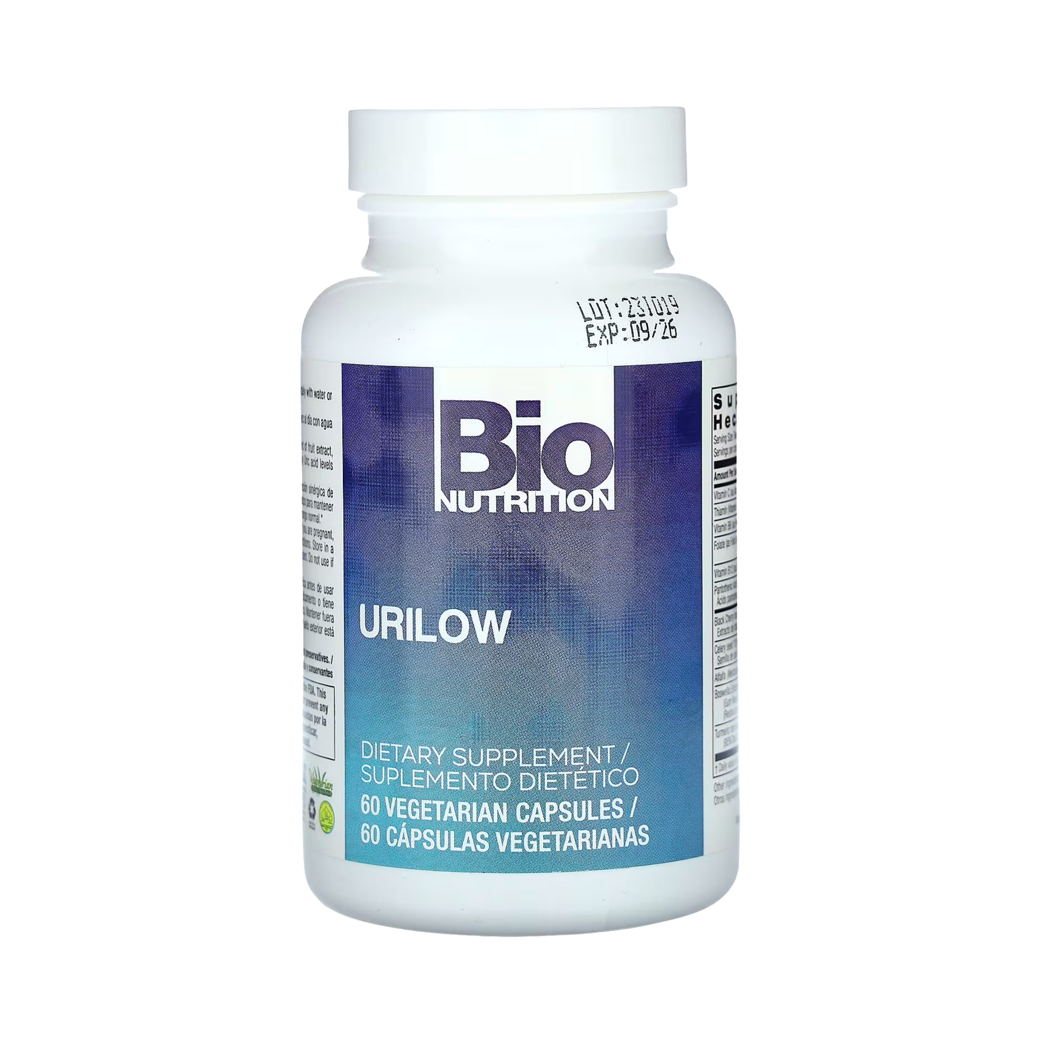 Bio Nutrition, Urilow, 60 Vegetarian Capsules