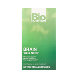 Bio Nutrition, Brain Wellness, 60 Vegetarian Capsules