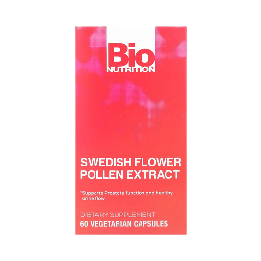 Bio Nutrition, Swedish Flower Pollen Extract, 500 Mg, 60 Vegetarian Capsules