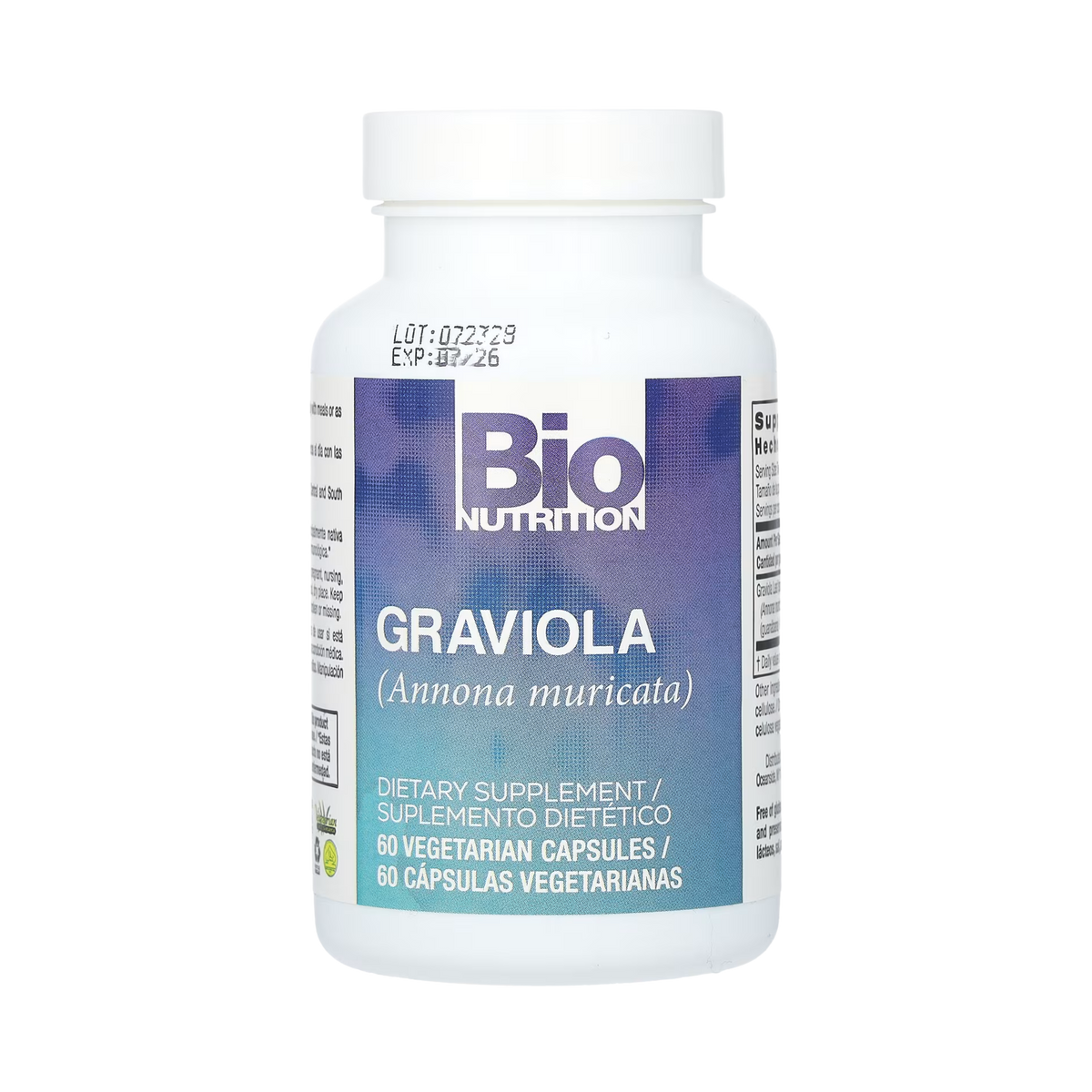 Bio Nutrition, Graviola, 60 Vegetarian Capsules