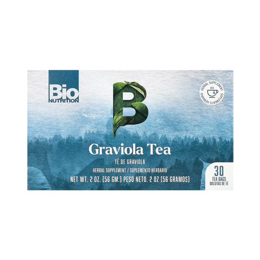 Bio Nutrition, Graviola Tea, Caffeine Free, 30 Tea Bags, 2 Oz