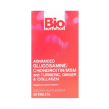 Bio Nutrition, Advanced Glucosamine/Chondroitin/MSM and Turmeric, Ginger & Collagen, 90 Tablets