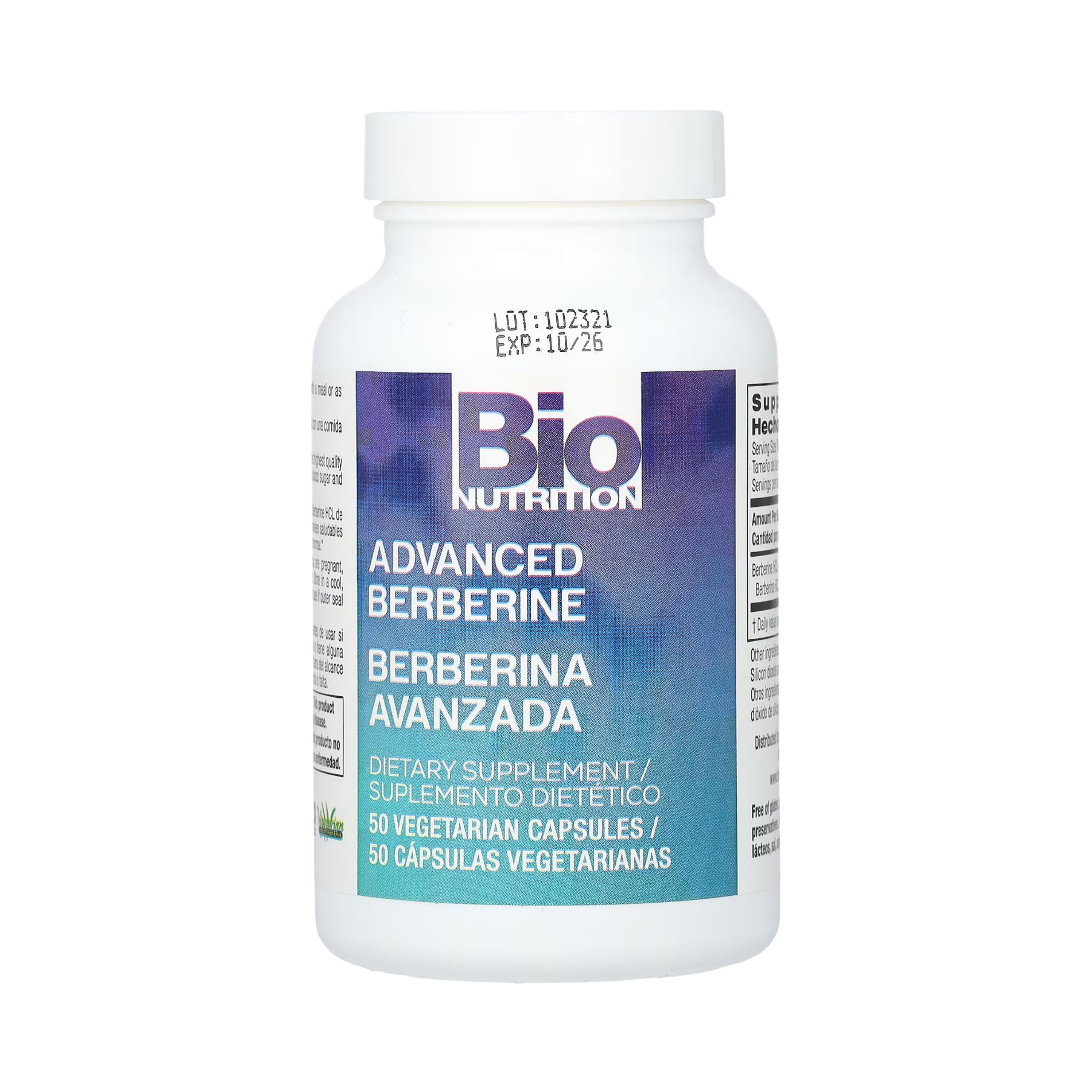 Bio Nutrition, Advanced Berberine, 50 Vegetarian Capsules