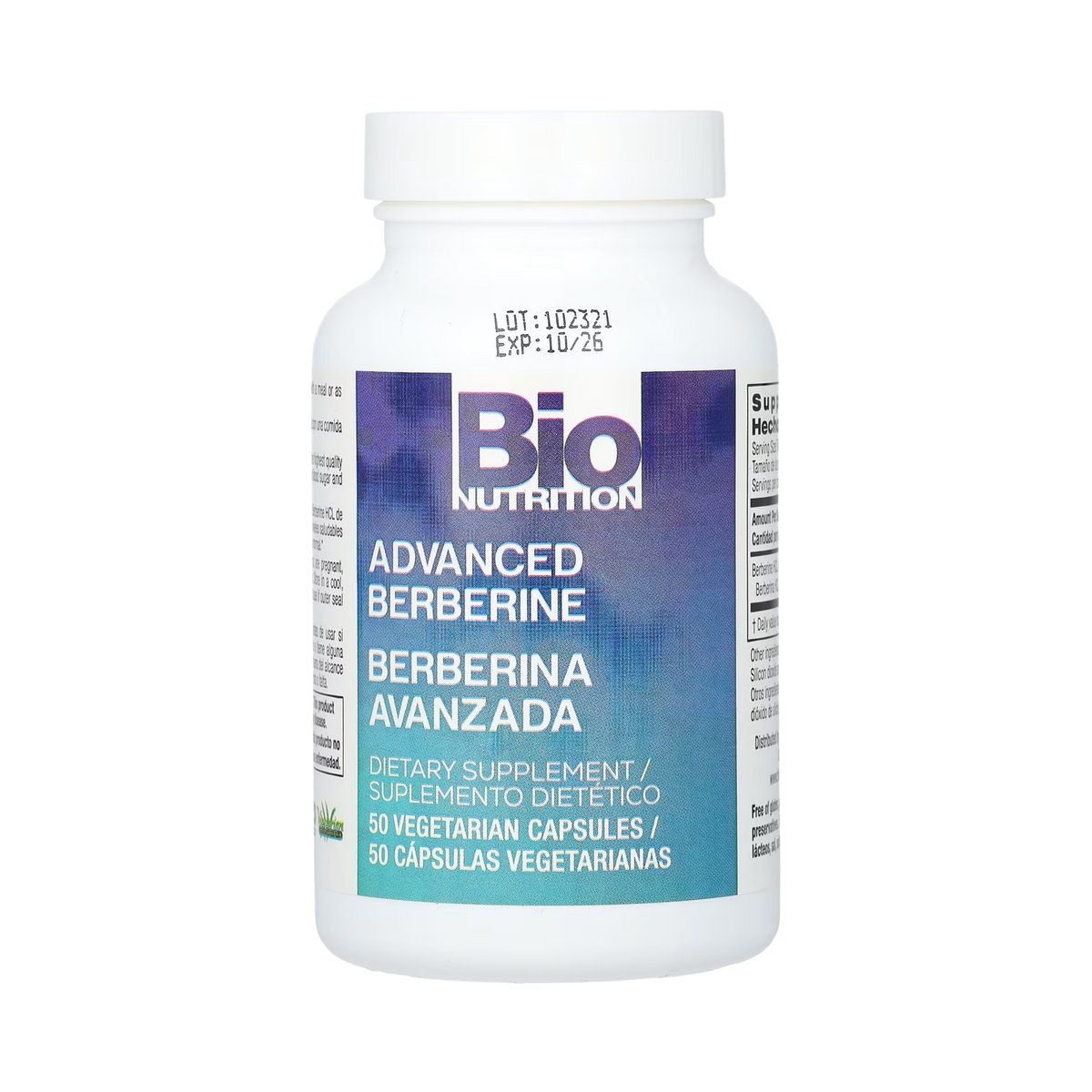 Bio Nutrition, Advanced Berberine, 50 Vegetarian Capsules