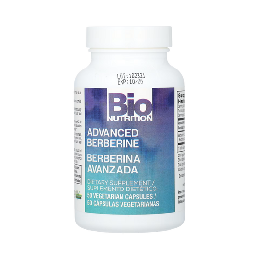 Bio Nutrition, Advanced Berberine, 50 Vegetarian Capsules