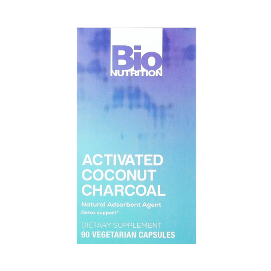 Bio Nutrition, Activated Coconut Charcoal, 90 Vegetarian Capsules