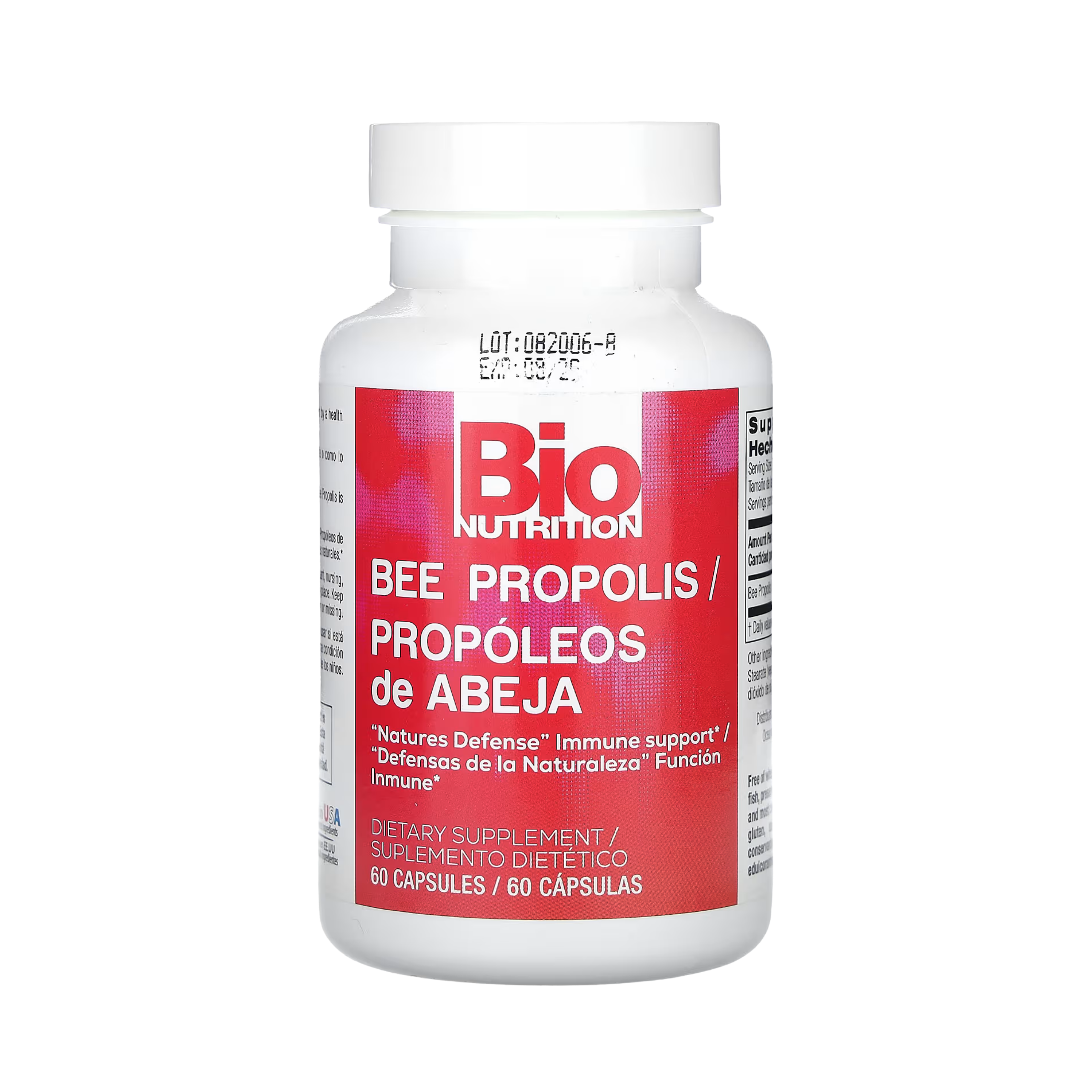 Bio Nutrition, Bee Propolis, 60 Capsules