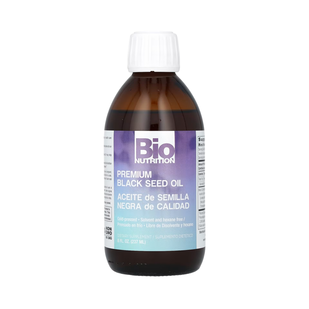 Bio Nutrition, Premium Black Seed Oil, 5g, 8 Fl Oz