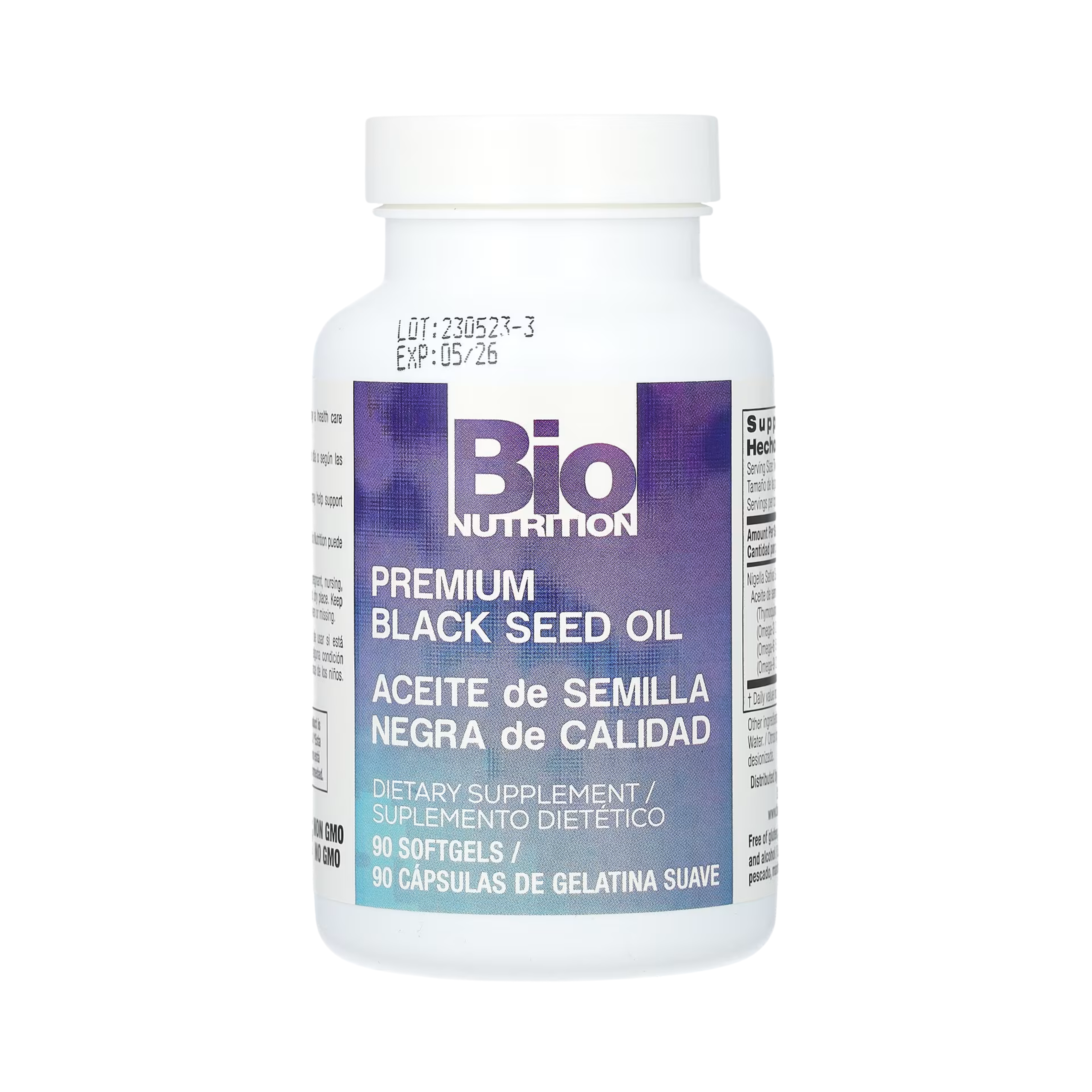 Bio Nutrition, Premium Black Seed Oil, 90 Softgels