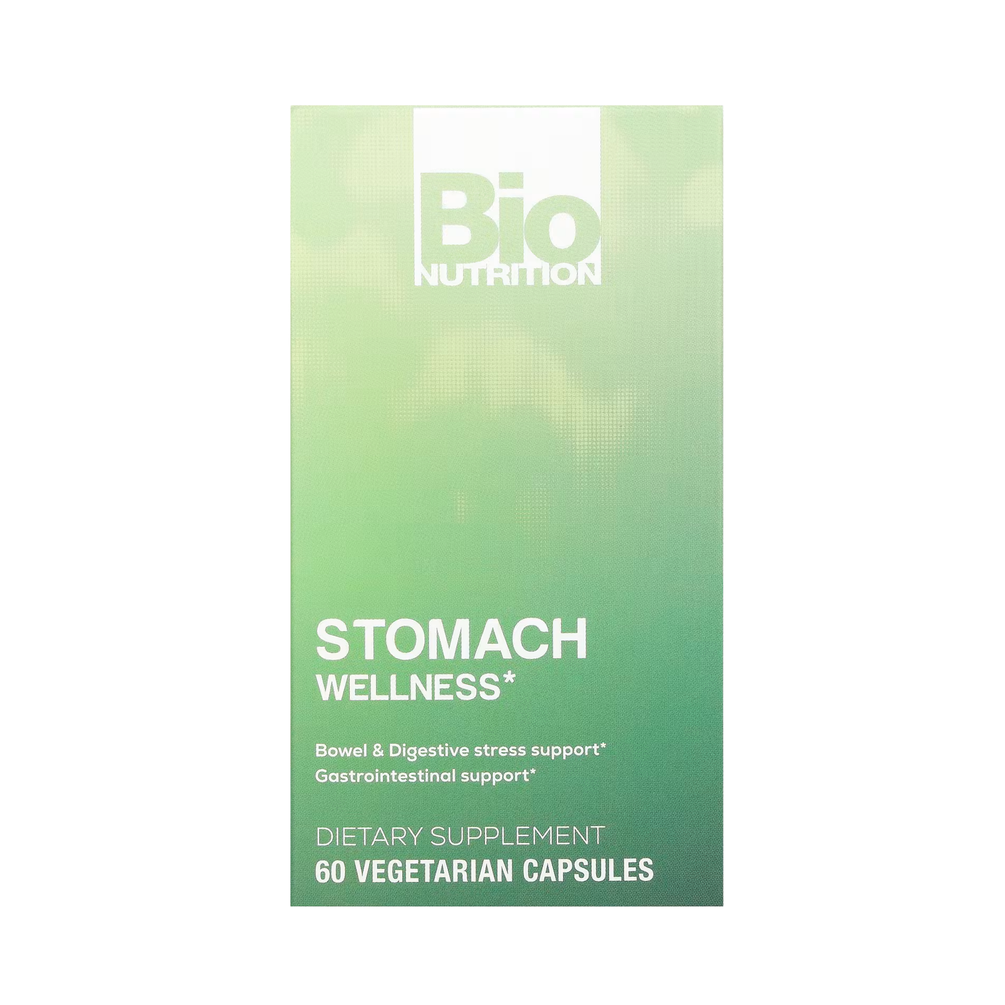 Bio Nutrition, Stomach Wellness, 60 Vegetarian Capsules