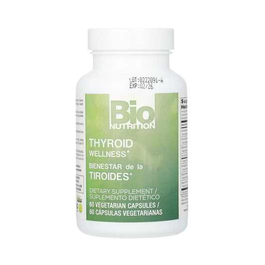 Bio Nutrition, Thyroid Wellness, 60 Vegetarian Capsules