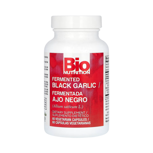 Bio Nutrition, Fermented Black Garlic, 450 Mg, 60 Vegetarian Capsules