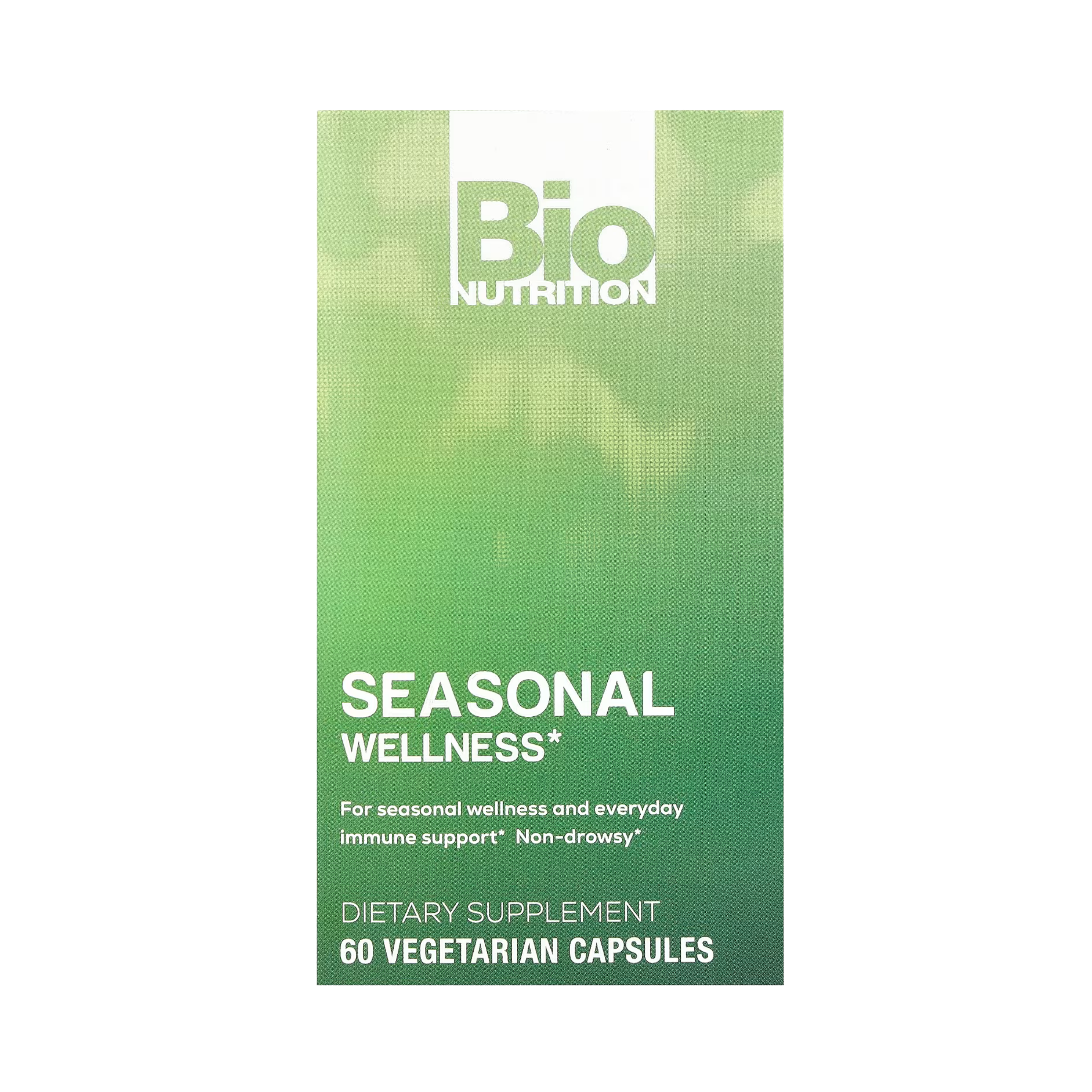 Bio Nutrition, Seasonal Wellness, 60 Vegetarian Capsules