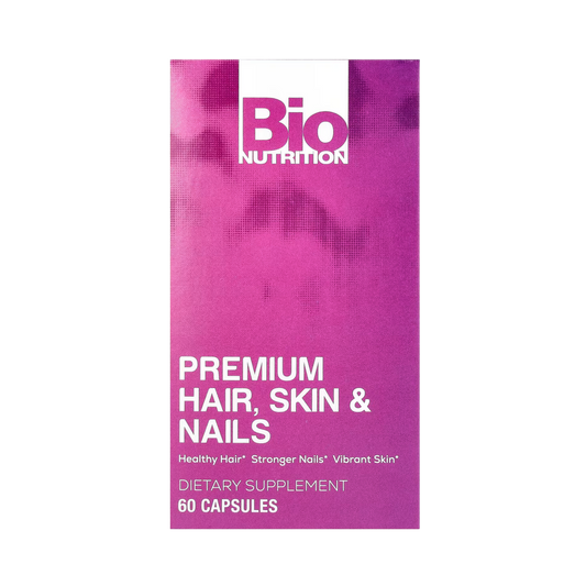 Bio Nutrition, Premium Hair, Skin & Nails, 60 Capsules