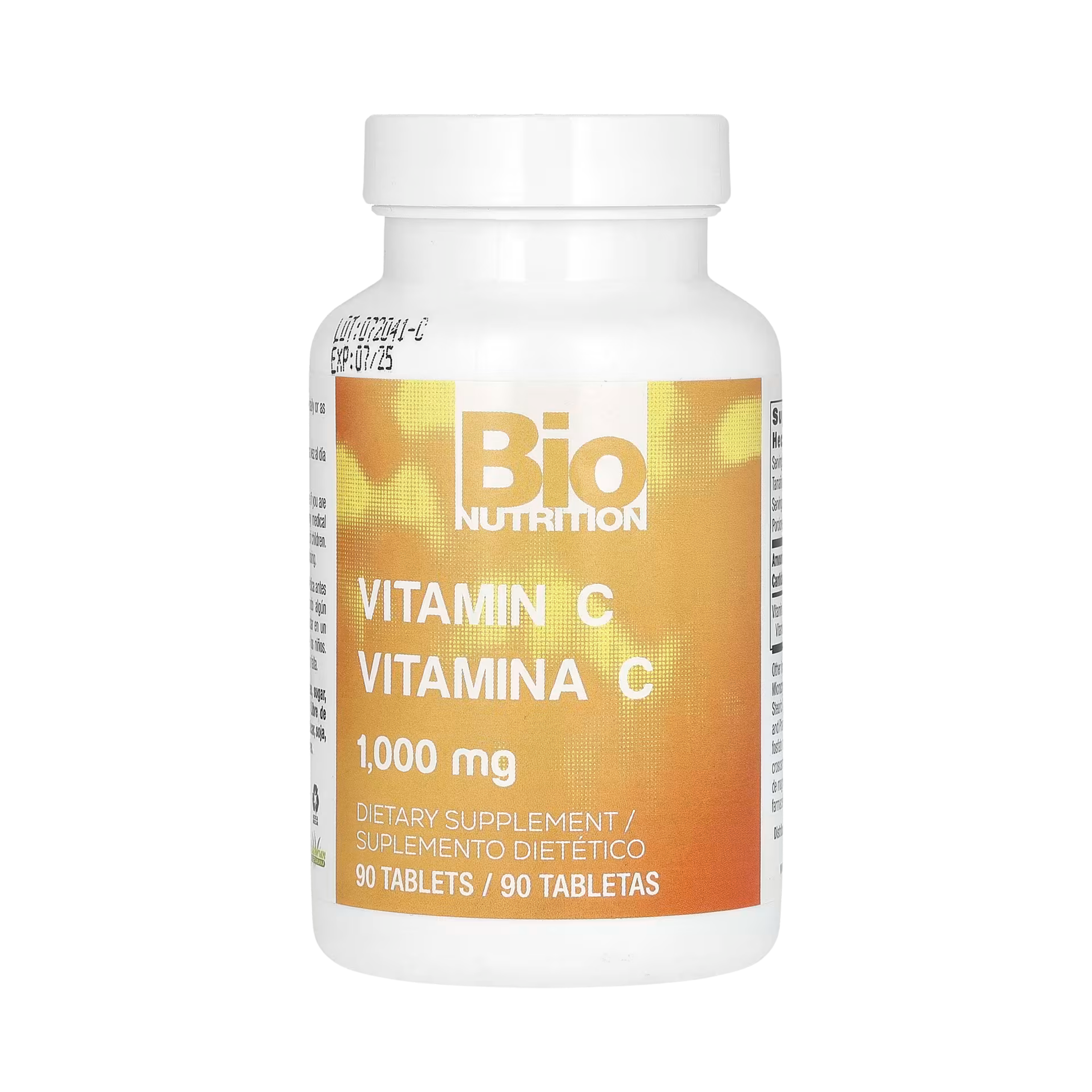 Bio Nutrition, Vitamin C, 90 Tablets (1,000 mg per Tablet)